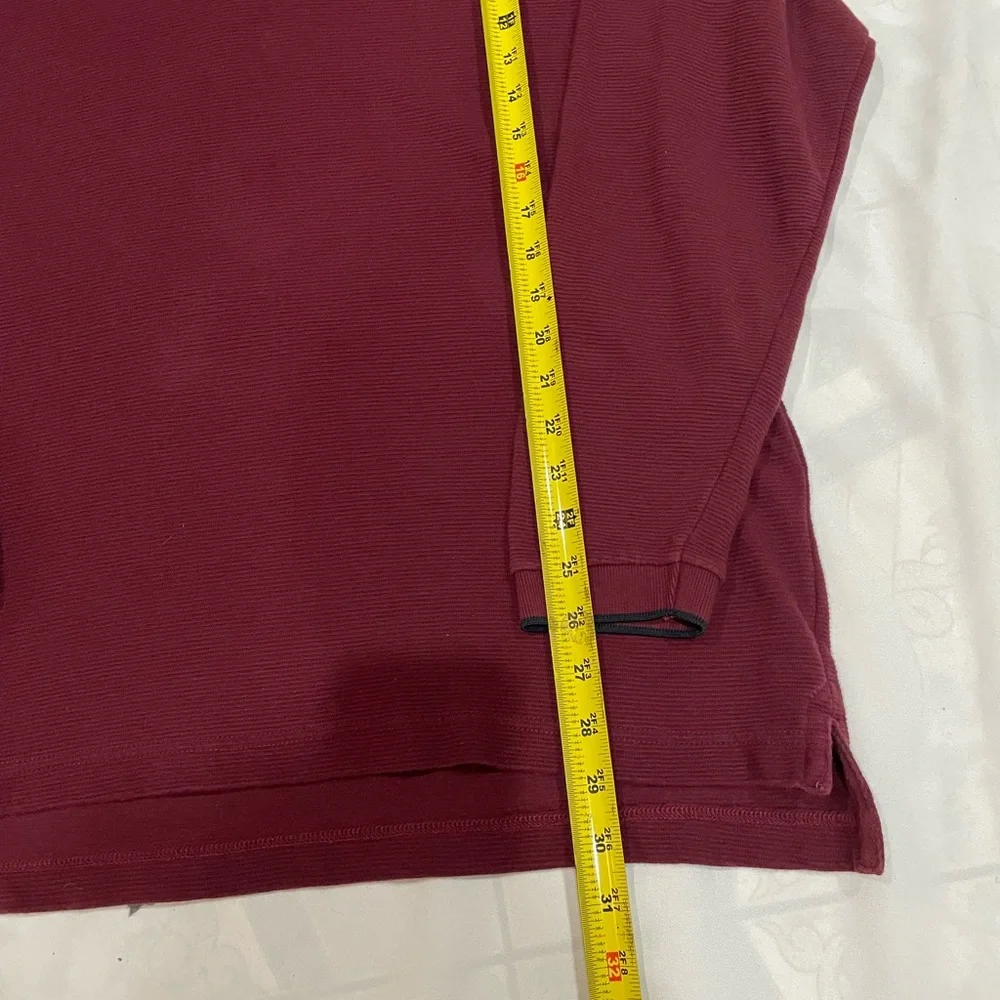 Ralph Lauren Men's Burgundy Polo Shirt long sleeve perfect condition